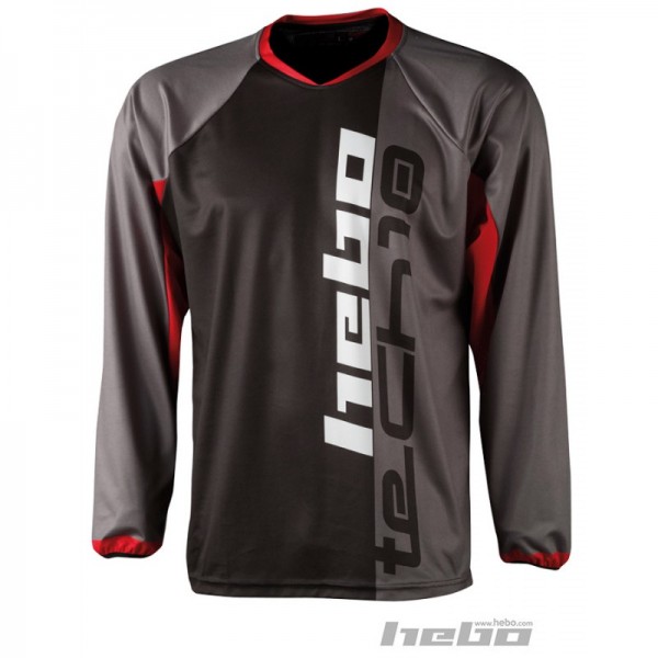 Maglia HEBO Trial Tech 10 (Rosso)